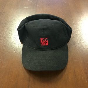 Chick-fil-A Black Strapback Dad Hat Ball Cap
